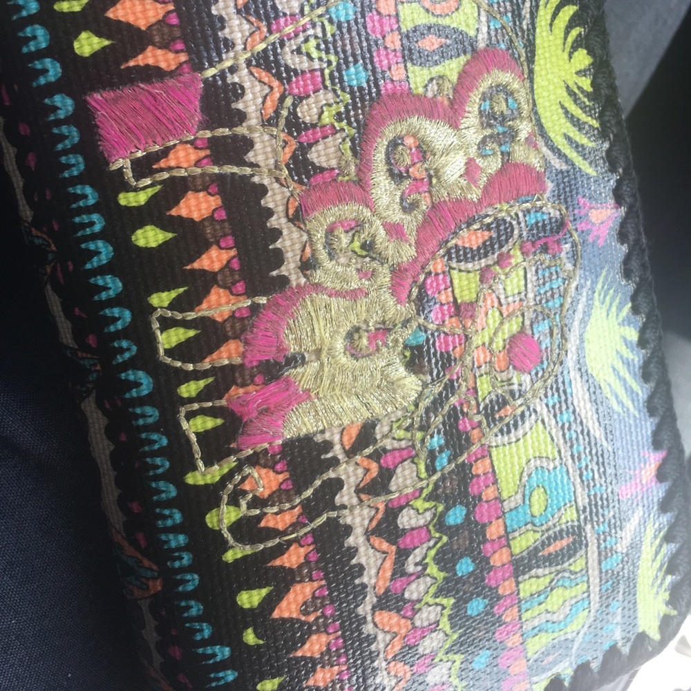 Unique sakroots wallet with elephant design